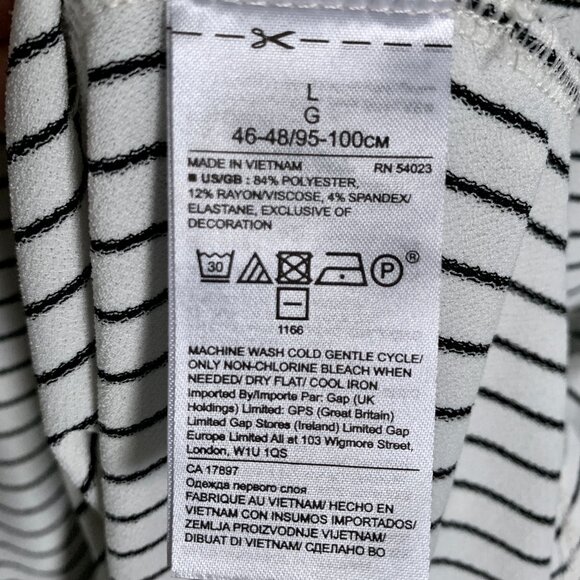 Banana Republic dolman fluid striped top - Picture 6 of 6